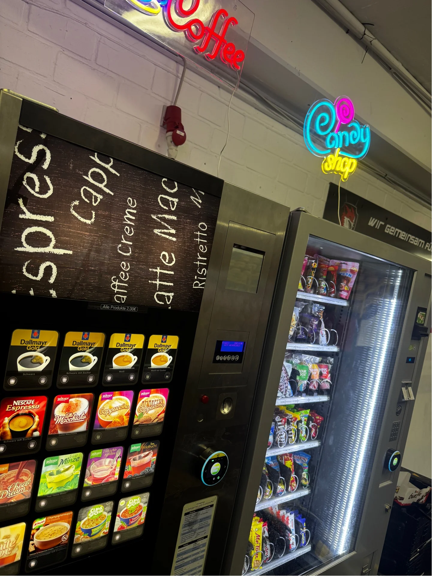 Snackautomat Sortiment