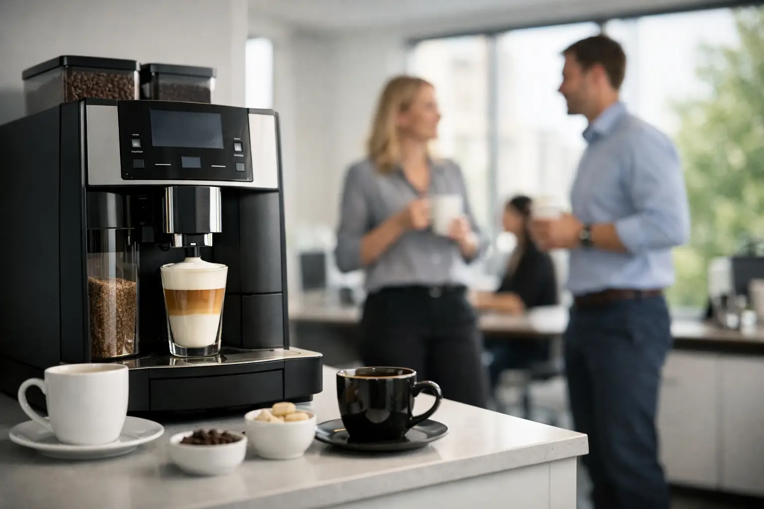 Kaffeeautomat für Mitarbeiter sinnvoll wählen